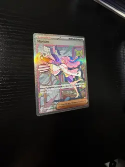 Miriam Full Art Trainer Pokemon TCG Card 251/198 Special Illustration Rare - Image 2