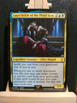 Emet-Selch of the Third Seat - Final Fantasy Commander - NM (see pics) MTG - Image 1