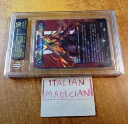 MTG Sephiroth, Fabled SOLDIER Black Label SURGE FOIL BGS 10 (527) Final Fantasy - Image 3