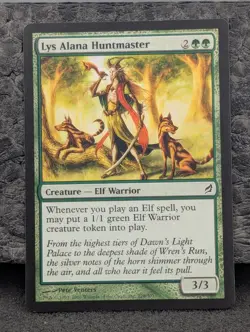 LP - Lys Alana Huntmaster - Lorwyn - Magic The Gathering Lightly Played Eng MTG - Image 1