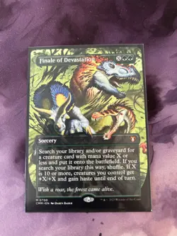 1x - Finale of Devastation - Borderless #700 - Commander Masters - NM MTG - Image 1