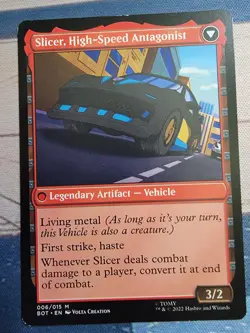 Slicer, Hired Muscle - MTG - Universes Beyond: Transformers - BOT - NM - Image 2