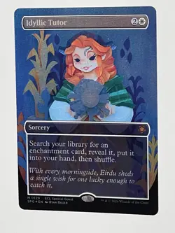 Idyllic Tutor - Foil - Borderless - Special Guests Lorwyn Eclipsed - MTG Magic - Image 2