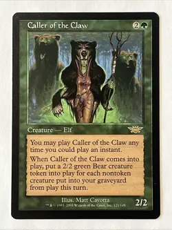 Caller of the Claw ~ Legions [ Excellent ] [ Magic MTG ] - Image 1