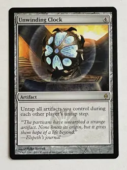 Unwinding Clock - New Phyrexia (164) | NM | [NPH] - Image 1