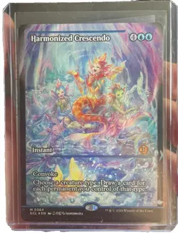 Harmonized Crescendo (0384) (Showcase) Lorwyn Eclipsed Foil - Image 1