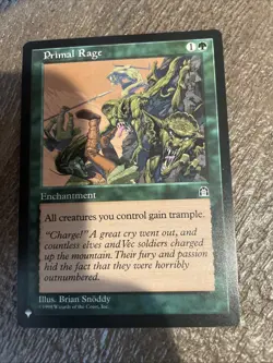 MTG Primal Rage The List Stronghold Legacy Magic the Gathering NM Free Shipping - Image 1