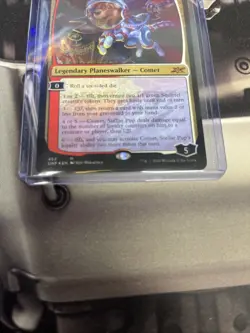 Comet, Stellar Pup (Galaxy Foil) M Unfinity 452 NM Magic The Gathering Foil - Image 3