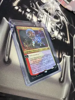 Comet, Stellar Pup (Galaxy Foil) M Unfinity 452 NM Magic The Gathering Foil - Image 5