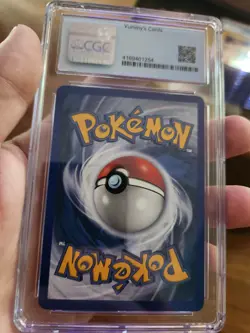 (POP 1) CGC 10 PRISTINE Pokemon Aquapolis Houndour eReader 86/147 Card 2003 - Image 3