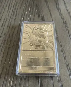 Togepi Pokemon Burger King 23k Gold Plated Trading Card In red Box - Image 3
