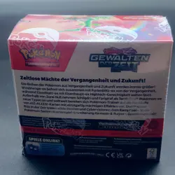 Pokemon Karmesin & Purpur Gewalten Der Zeit Display Booster Box - Neu & Sealed - Image 4