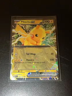 Pikachu ex 028/131 Double Rare Holo - Pokemon TCG, Prismatic Evolutions - Image 1