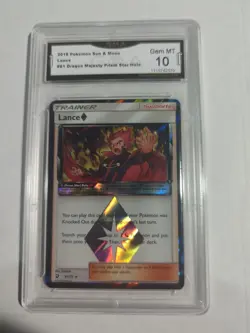 Lance Prism Star HOLO 61/70 - GMA 10 - DRAGON MAJESTY - POKEMON TCG - Image 1