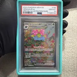 Pokemon 151 Venusaur ex 198/165 Special Illustration Rare 2023 PSA 10 - Image 1