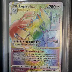 PSA 10 2020 Pokemon SWSH #202 FA/Lugia VSTAR Silver Tempest Secret Rare 202/195 - Image 2