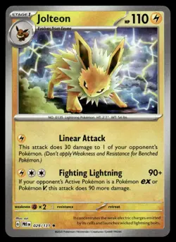 2025 Scarlet & Violet Series - Prismatic Evolutions Pokeball Jolteon Pokeball - Image 1
