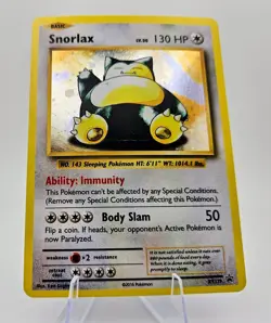 Snorlax XY179 - Pokemon Black Star Promo Cosmos 🌌 Holo - NM Unplayed - Image 2