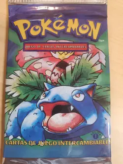 Pokemon en Espanol / Spanish 1999 Base Set 1st Edition Booster - 20.61g - Image 4
