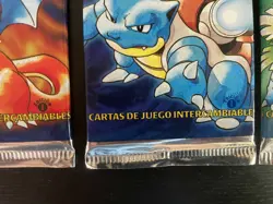 Pokemon 1st Edition Base Set (Spanish) Factory Sealed Booster Packs (3) - Image 3
