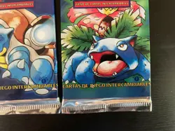Pokemon 1st Edition Base Set (Spanish) Factory Sealed Booster Packs (3) - Image 4