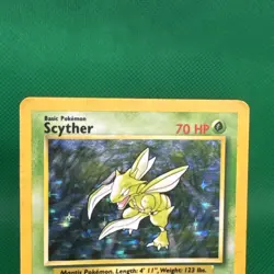 Scyther Holo 10/64 ERROR No Symbol - Jungle Pokemon - Image 5