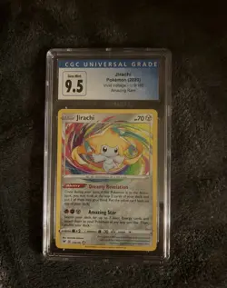 Jirachi Amazing Rare - CGC 9.5 GEM MINT - Pokemon Vivid Voltage 119/185 - PSA - Image 1