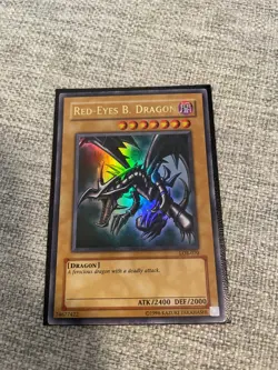 Red Eyes B. Dragon - LOB-070-Ultra Rare-Original Print-LP - Image 2
