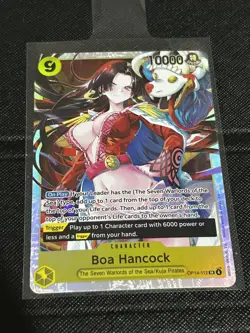 Boa Hancock OP14-112 SR The Azure Sea’s Seven Foil One Piece TCG English NM - Image 1