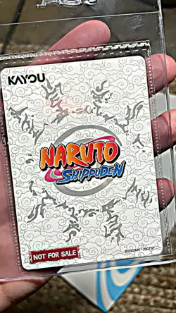 PSA Magazine x Kayou Exclusive NARUTO Uzumaki PROMO CARD IN HAND December NEW! - Image 3