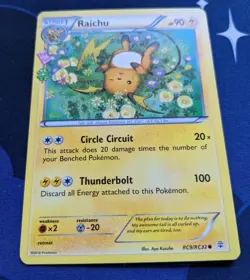Raichu RC9/RC32 Pokemon Card TCG Generations Pokemon Trading Card Game NM - Image 2