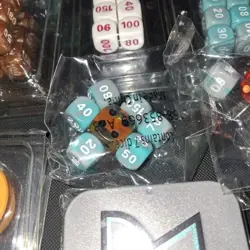 Pokemon TCG ETB Dice Lot Plus Counters And Card Sleeves *New/Unused In Orig PKG* - Image 4