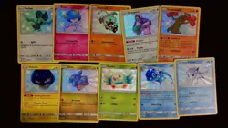 10X Pokemon Card Bundle Tcg Hidden Fates Baby Shiny Rare NM FREE POSTAGE - Image 1