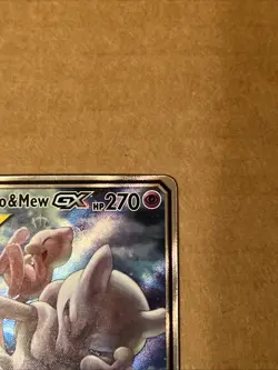 Pokemon TCG Mewtwo & Mew GX SM191 Black Star Promo Card Near Mint Condition - Image 5