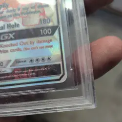 PSA10 Guzzlord GX SV71/SV94 Hidden Fates Shiny Vault Holo Pokemon Card - Image 5