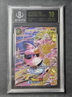 Dragon Ball MAJIN BUU Sparking! Zero (PR) Holo Card - Image 1
