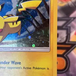 Pikachu SM81 Holo Promo Sun & Moon Black Star Promo Pokemon Card 2017 - Image 3