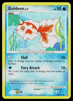 Pokemon Card Goldeen 107/147 Supreme Victors - Image 1
