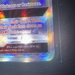 Pokemon Card Naganadel GX 134/131 SM Forbidden Light Secret Rare Near Mint - Image 4