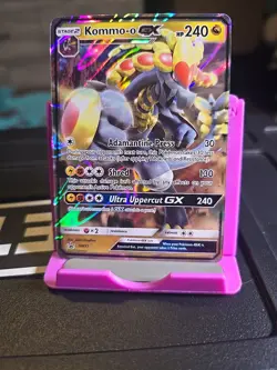 Kommo-o GX SM71 Pokemon Card TCG Sun Moon Black Star Promo NM - Image 1