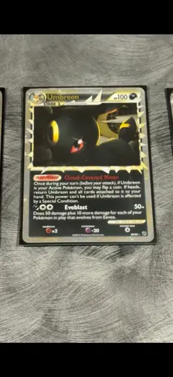 Pokemon Umbreon Prime Holo Card 86/90 Stage 1 100HP English 2010 TCG - Image 1