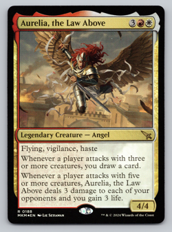 Aurelia, the Law Above FOIL - Murders at Karlov Manor MTG - Image 1