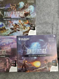Lot Of 3 Boxes Holiday Scene Box Final Fantasy Fantasy - Image 4