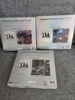 Lot Of 3 Boxes Holiday Scene Box Final Fantasy Fantasy - Image 5