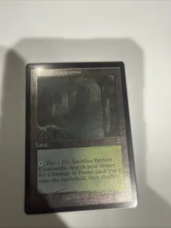 Verdant Catacombs LP ETCHED FOIL RETRO MTG! Modern Horizons 2 - Image 1