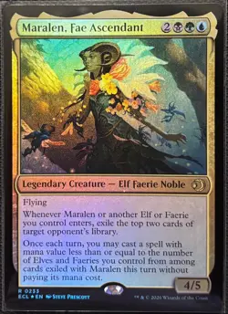 MTG Lorwyn Eclipsed Maralen, Fae Ascendant Foil (Rare) - Image 1