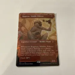 Ragavan, Nimble Pilferer Foil Borderless MTG Modern Horizons 2 Mythic Rare NM x1 - Image 1
