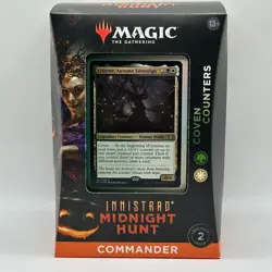 Magic The Gathering; Innistrad Midnight Hunt - Commander - Coven Counter Mtg - Image 1