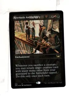 MTG SkeenAB Riveteers Ascendancy GILDED FOIL from SNC. NM. - Image 1
