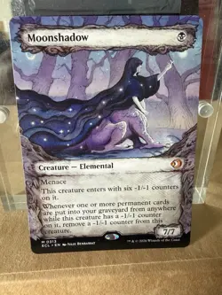 MTG Moonshadow (0131) Showcase NM Mythic Lorwyn Eclipsed - Image 1